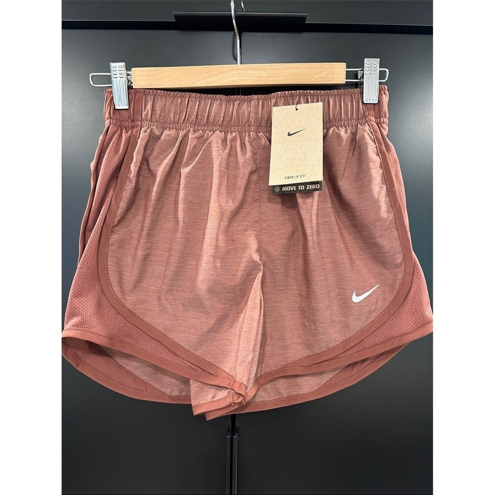 Nike Dri-FIT Tempo Womens Running Shorts‎ Cedar Heather HM6096-218 XS NWT
